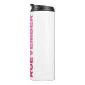 ROEVEMBER Vrouwen Recht Pro Keuze Abortus Thermosbeker (Geroteerd rechts)