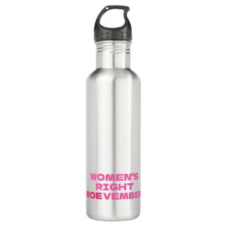 ROEVEMBER Vrouwen Recht Pro Keuze Abortus Waterfles