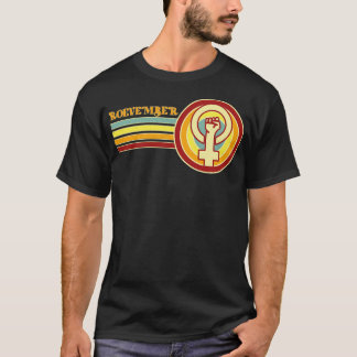 Roevember Womens Rights  Retro T-shirt