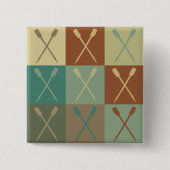 Roewkunst Pop Vierkante Button 5,1 Cm (Voorkant)