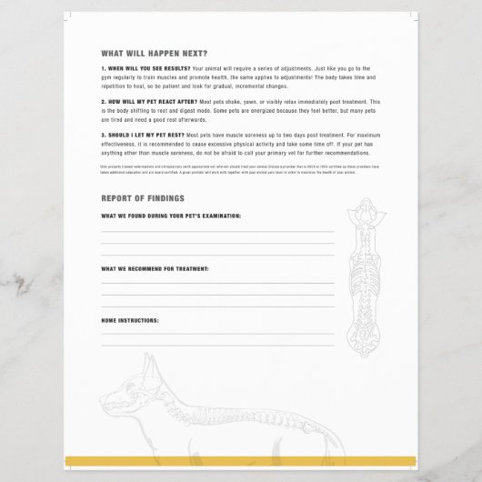 ROF-folie (canine) Flyer (Achterkant)