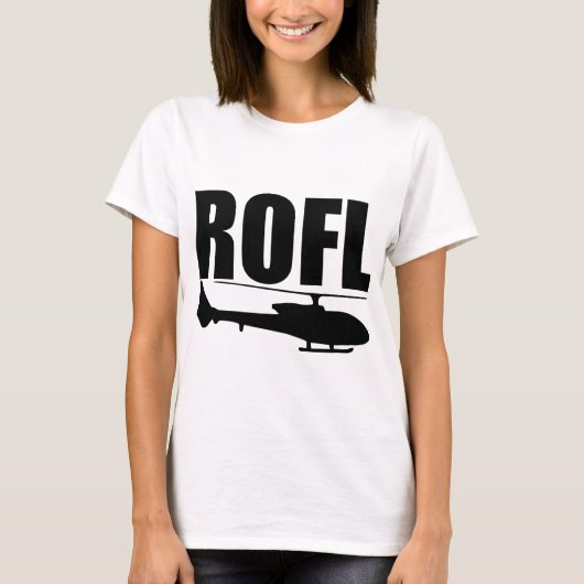 ROFL Copter T-shirt (Voorkant)