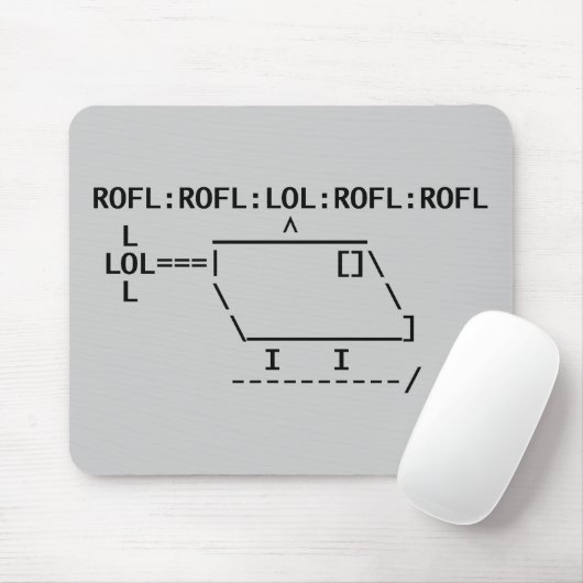 ROFLcopter Muismat (Met muis)