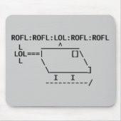 ROFLcopter Muismat (Voorkant)
