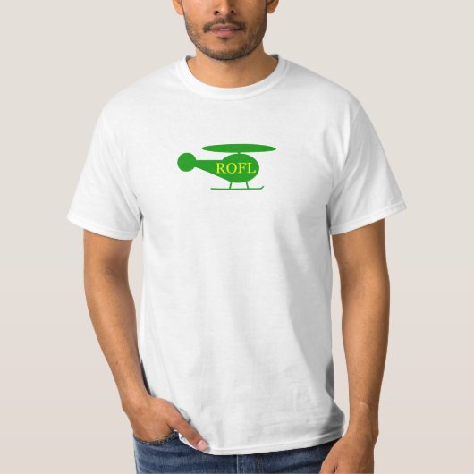 ROFLcopter T-Shirt (Voorkant)