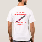 roflmessef uit arby in de chef . lol t-shirt (Achterkant)