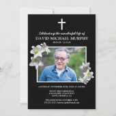 RoFuneraire Lelies | Viering van het Leven Foto Kaart (Voorkant)