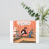 Rofvogels Klauw Wedstrijd Briefkaart (Staand voorkant)