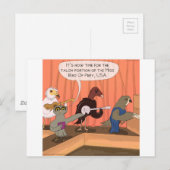 Rofvogels Klauw Wedstrijd Briefkaart (Voorkant / Achterkant)