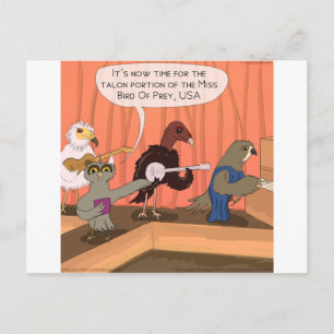 Rofvogels Klauw Wedstrijd Briefkaart
