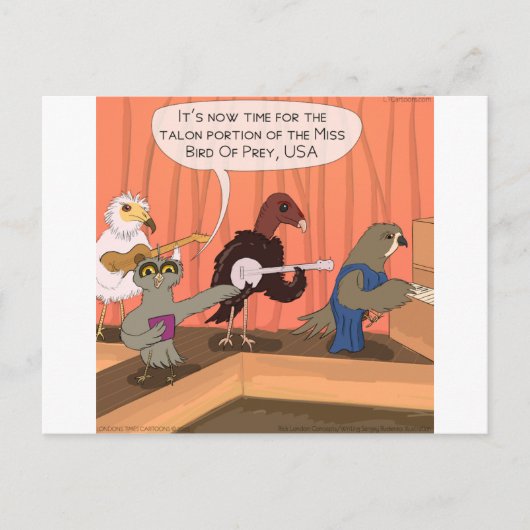 Rofvogels Klauw Wedstrijd Briefkaart (Voorkant)