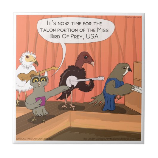 Rofvogels Klauw Wedstrijd Tegeltje (Voorkant)