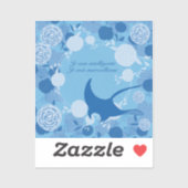 rog, bloem, sinaasappel, mandala, zen, chakra, sticker (Vel)