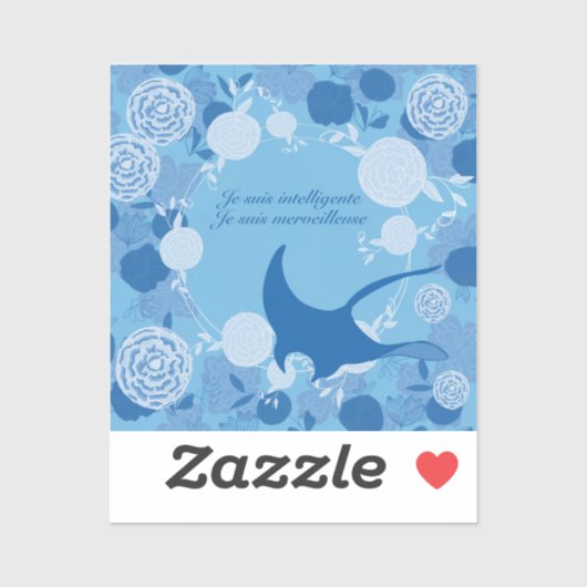 rog, bloem, sinaasappel, mandala, zen, chakra, sticker (Vel)