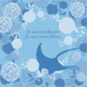 rog, bloem, sinaasappel, mandala, zen, chakra, sticker (Voorkant)