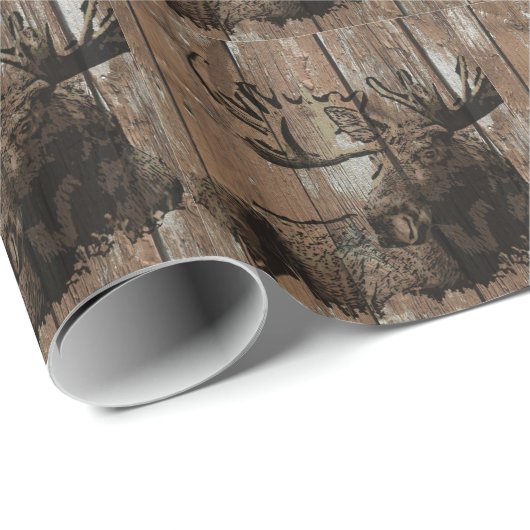 Rog-houtmose Cadeaupapier (Rol Hoek)