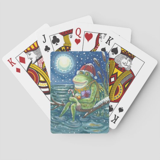 ROG OP LOG, CHRISTMAS DECK OF PLAYCARDS Poker Pokerkaarten (Achterkant)