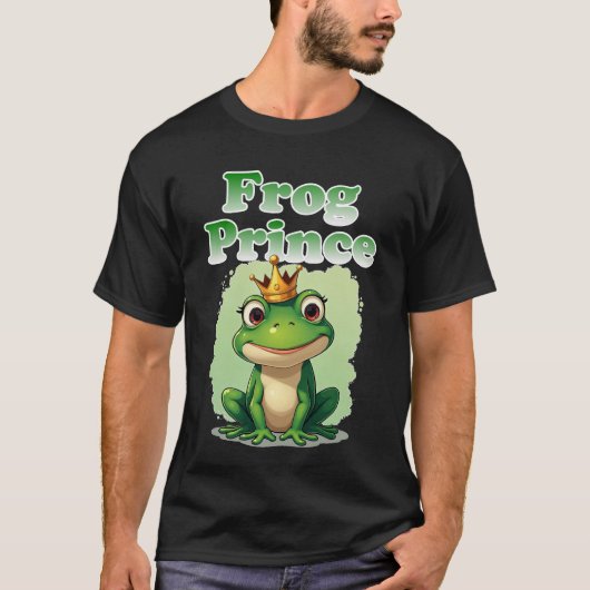 Rog Prince T-Shirt Schattige Sprookjesachtig T-shi (Voorkant)
