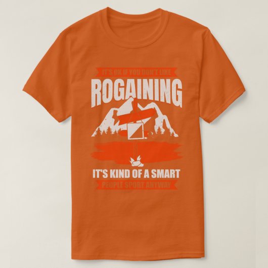 Rogaining Lover Orienteering Rogaines Hobby Gift T-shirt (Design voorkant)