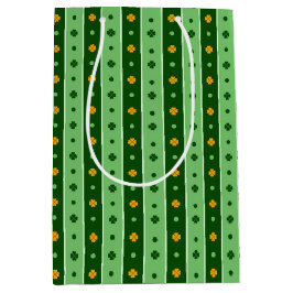 ROGEN VAN GROENEN EN ORANJE IERSE SCHAMROKKEN MEDIUM CADEAUZAKJE