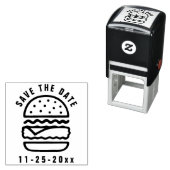 Roger aangepaste typografie Zelfinnemend rubberste Zelfinktende Stempel (In situ)