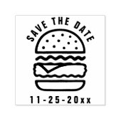 Roger aangepaste typografie Zelfinnemend rubberste Zelfinktende Stempel (Design)