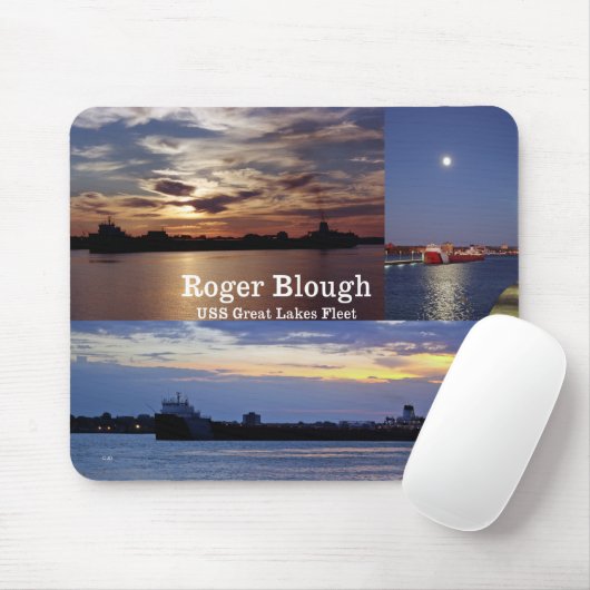 Roger Blough 3 afbeelding mousepad Muismat (Met muis)