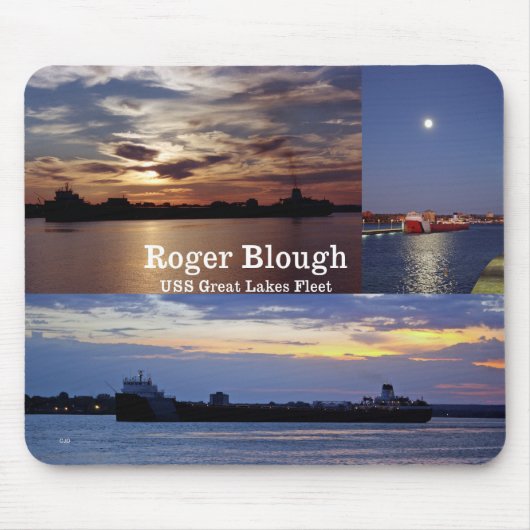 Roger Blough 3 afbeelding mousepad Muismat (Voorkant)