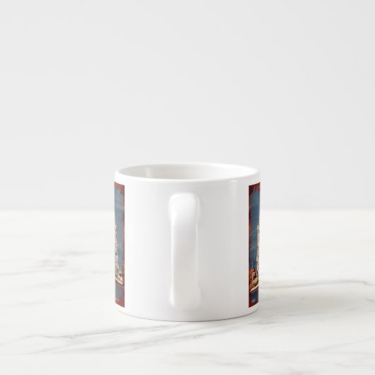 Roger Blough & Duluth Aerial Lift Bridge Espresso Kop (Achterkant)