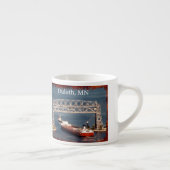 Roger Blough & Duluth Aerial Lift Bridge Espresso Kop (Rechts)