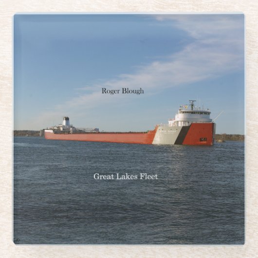 Roger Blough glass onderzetter (Voorkant)