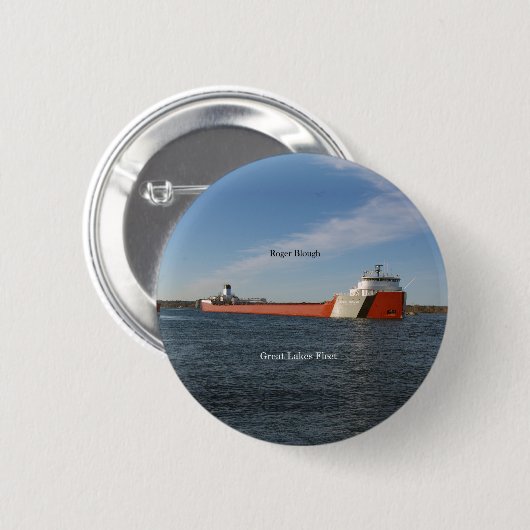 Roger Blough-knop Ronde Button 5,7 Cm (Voorkant /achterkant)