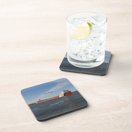 Roger Blough set of 6 harde plastic onderzetters (Rechterzijde)