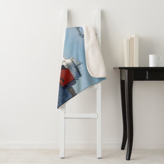 Roger Blough sherpa blanket Deken (In situ)