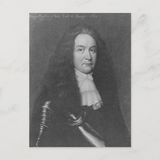 Roger Boyle, 1st Earl of Orrery Briefkaart (Voorkant)