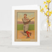 Roger Bresnahan Cardinals Baseball 1911 Kaart (Gele Bloem)