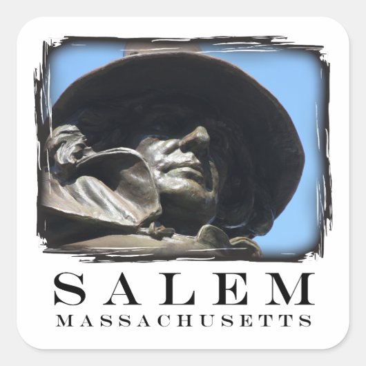 Roger Conant Vierkante Sticker (Voorkant)