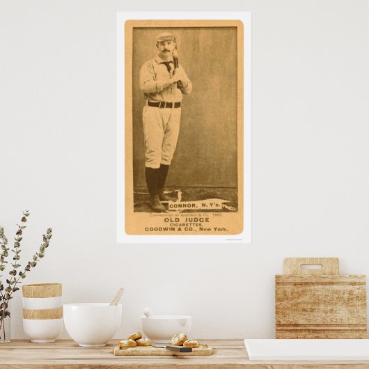 Roger Connor Baseball 1887 Poster (Keuken)