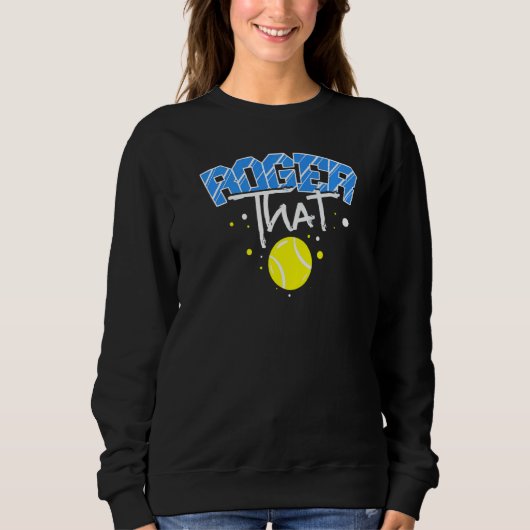 Roger Die Tennis Trui (Voorkant)