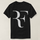 Roger Federer Logo 4 T-shirt (Design voorkant)