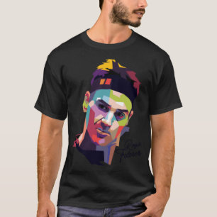 Roger Federer Pop Art Portret _ T-shirt