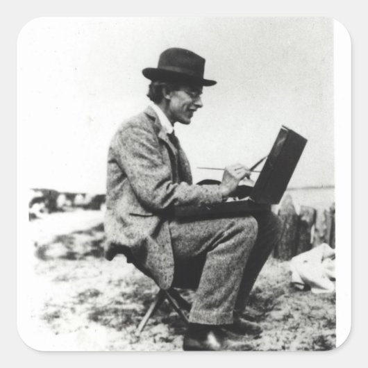 Roger Fry Vierkante Sticker (Voorkant)