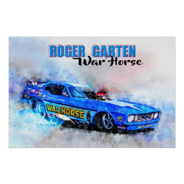 Roger Garten War Horse Perfect Poster