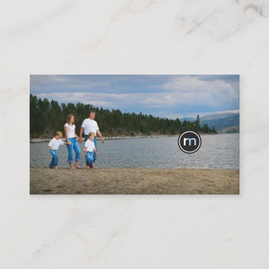 Roger Mathis Photography, Family Card Visitekaartje (Voorkant)