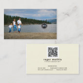 Roger Mathis Photography, Family Card Visitekaartje (Voorkant / Achterkant)