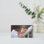 Roger Mathis Photography Visitekaartje, Seniors Visitekaartje (Staand voorkant)