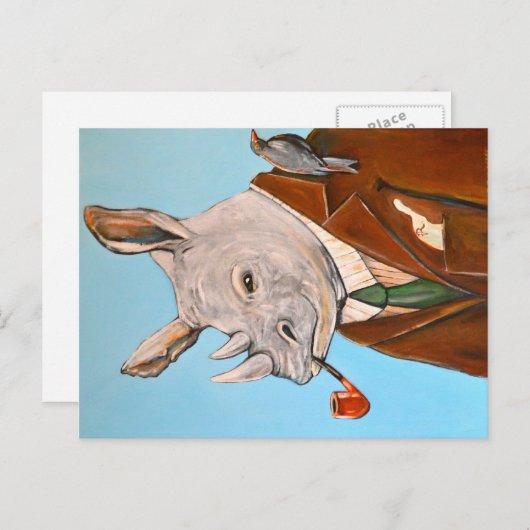 Roger Rwanda Briefkaart (Voorkant / Achterkant)