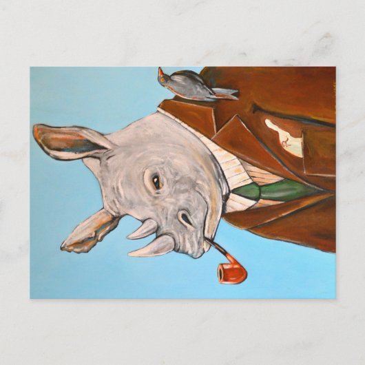 Roger Rwanda Briefkaart (Voorkant)