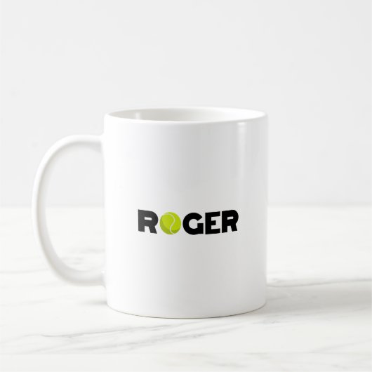 Roger Tennis Koffiemok (Links)
