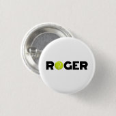 Roger Tennis Ronde Button 3,2 Cm (Voorkant /achterkant)